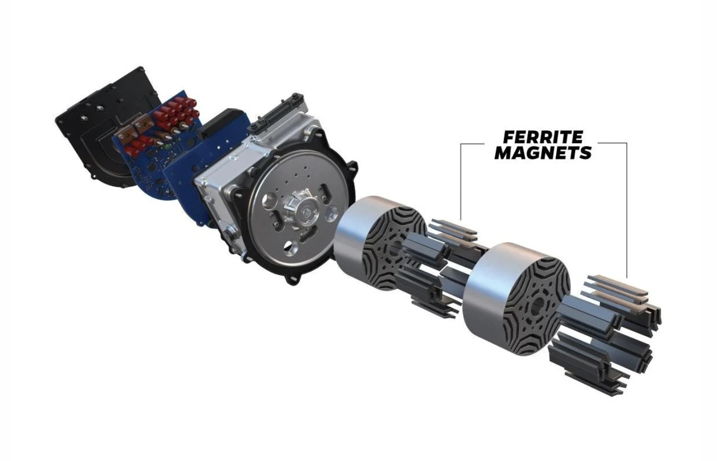 Ferrite magnets